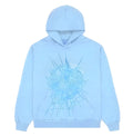 Sky blue sp5der hoodie
